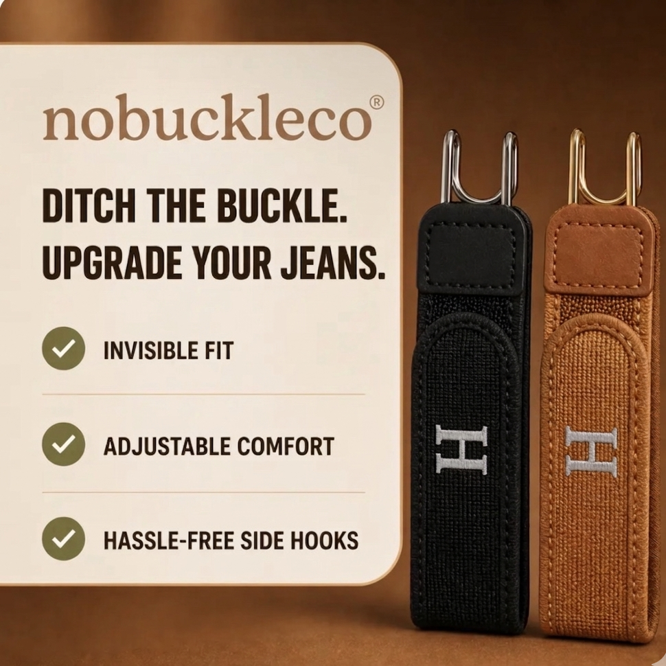 REVRO nobuckleco® Buckle-Free Belt