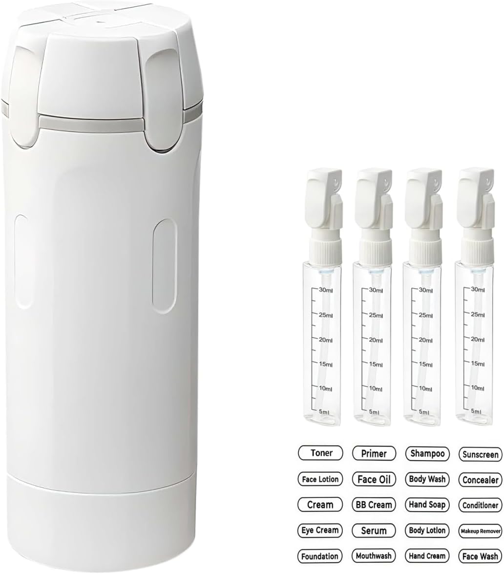 4 in 1 Travel Dispenser Bottle for Toiletries