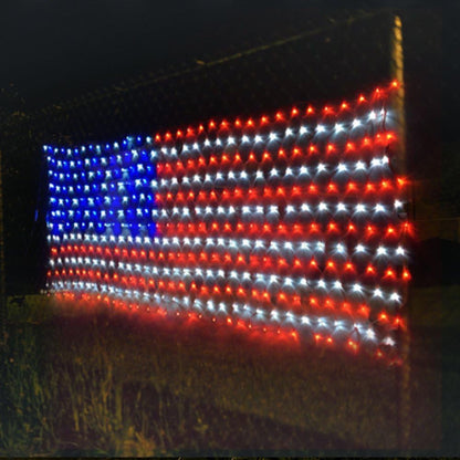 Led Flag Net Lights For July 4th