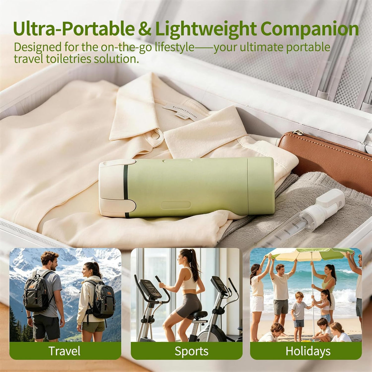 4 in 1 Travel Dispenser Bottle for Toiletries