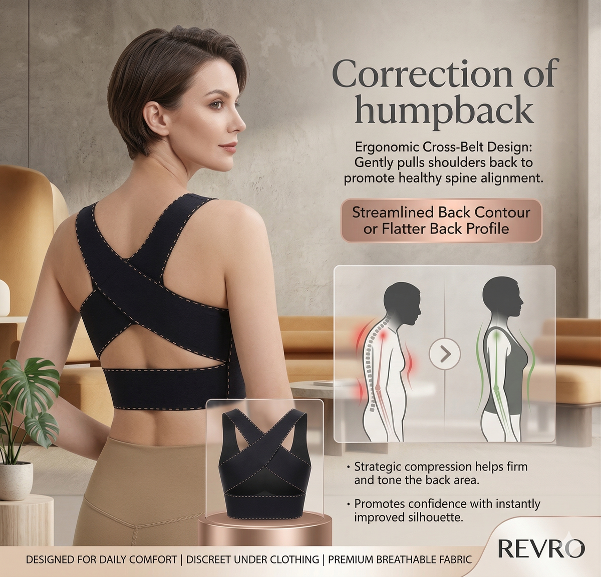 Women Posture Corrector Bra