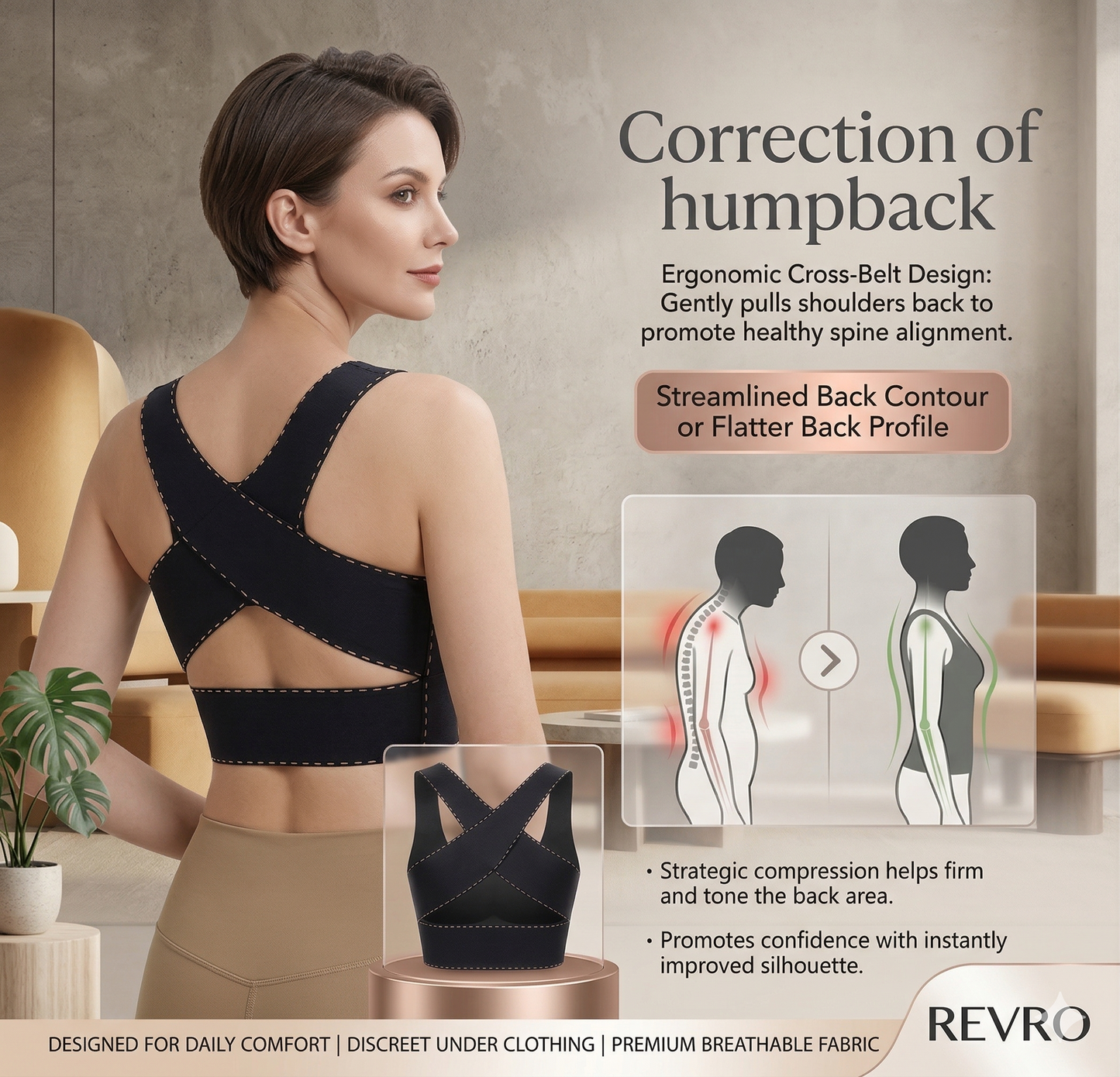 Women Posture Corrector Bra
