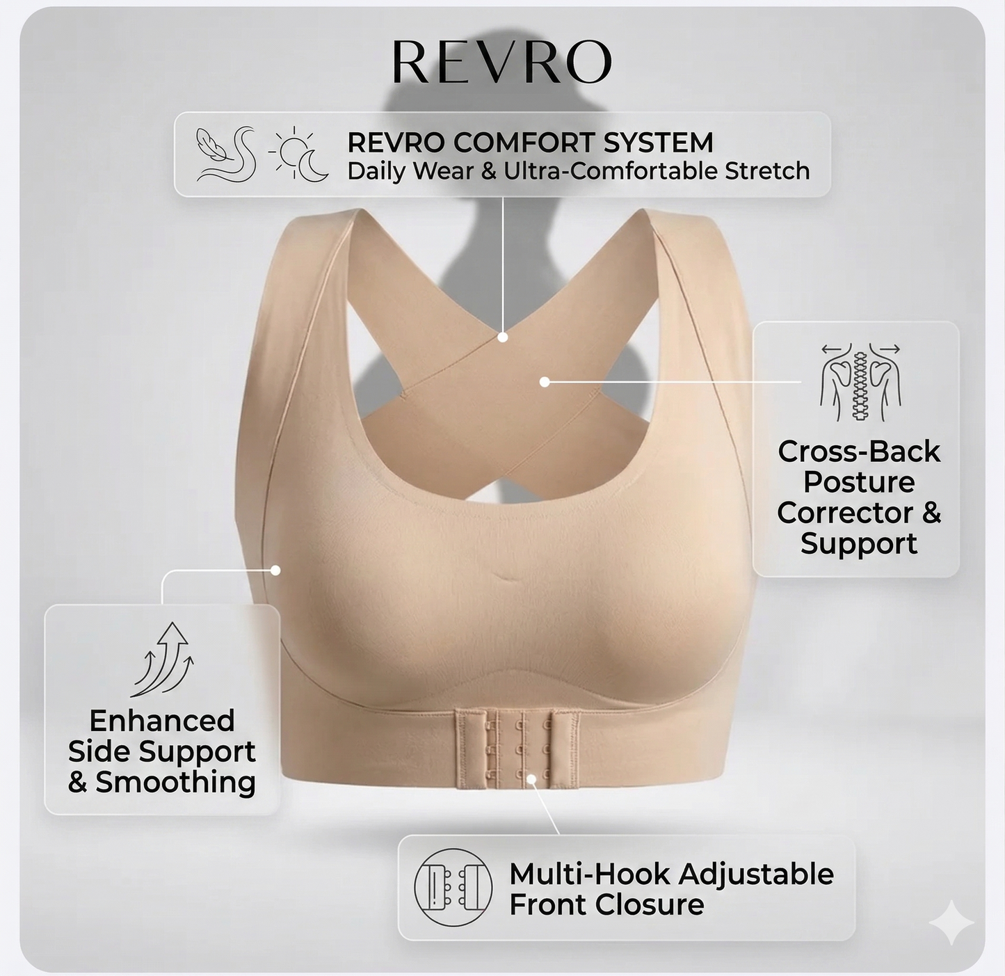 Women Posture Corrector Bra