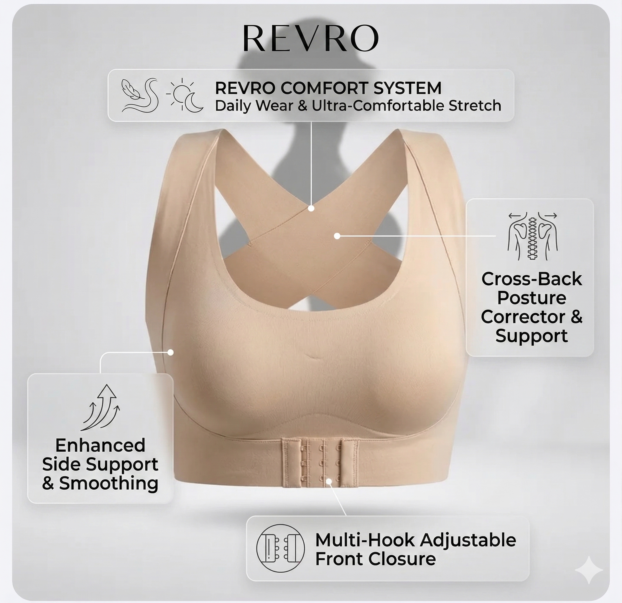 Women Posture Corrector Bra